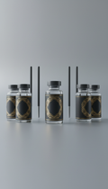 Peptide Glass Vial With Foil Label